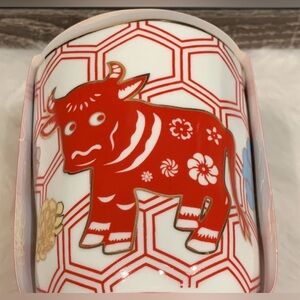 Lunar New Year Chinese Zodiac Teacup (OX)